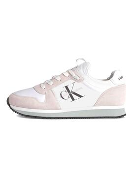 Sneaker Calvin Klein Retro Runner Weiss Herren