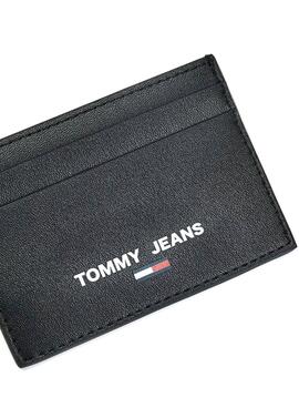 Brieftasche Tommy Jeans Schwarz Con-Logo für Herren