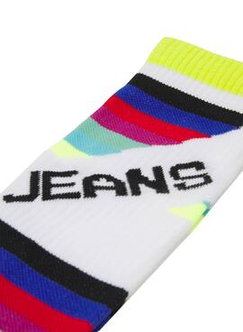 Socken Tommy Jeans Weiss Unisex