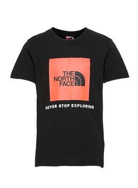 T-Shirt The North Face Box Logo Schwarz