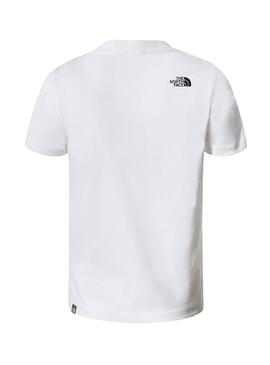 T-Shirt The North Face Box Logo Weiss