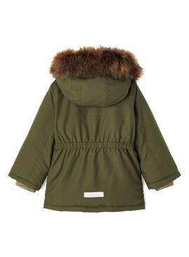 Parka Name It Mabe Grün für Mädchen