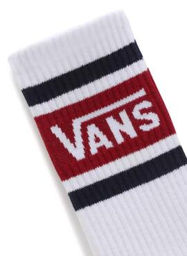 Socken Vans Drop V Weiss Für Junge und Mädchen