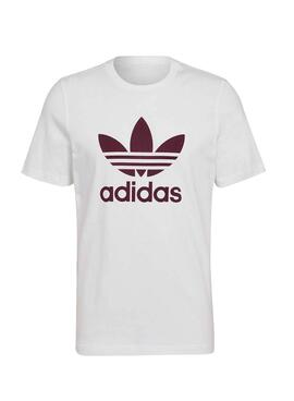 T-Shirt Adidas Trefoil Weiss für Herren