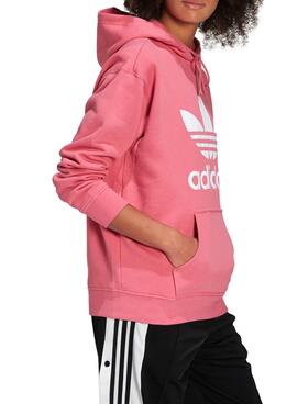 Sweatshirt Adidas Trf Hoodie Rosa für Damen