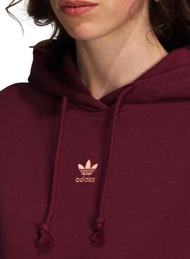 Sweatshirt Adidas Adicolor Essentials  Fleece Granatrot