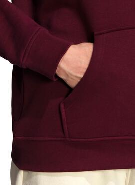 Sweatshirt Adidas Adicolor Essentials  Fleece Granatrot
