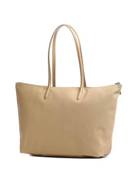Handtasche Lacoste Tote Beige für Damen