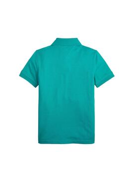 Poloshirt Tommy Hilfiger Essential Grün Junge