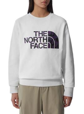 Sweatshirt The North Face Standard Weiss Leopard