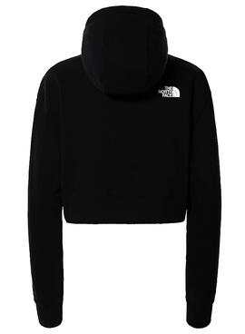 Sweatshirt The North Face Trend Crop HD Schwarz Damen