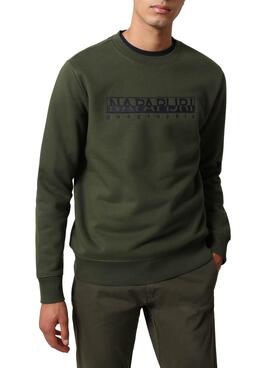 Sweatshirt Napapijri Berber Grün für Herren