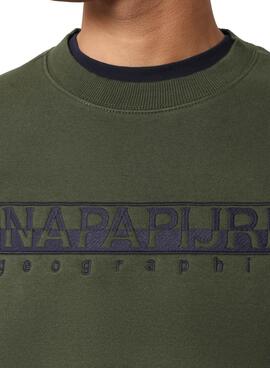 Sweatshirt Napapijri Berber Grün für Herren