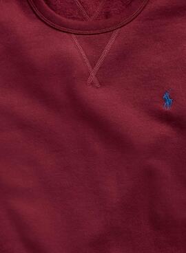Sweatshirt Polo Ralph Lauren Granatrot für Herren