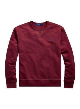 Sweatshirt Polo Ralph Lauren Granatrot für Herren
