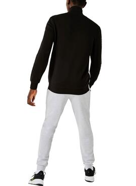 Trainingsanzug Lacoste Farbe Block Grau Für Herren