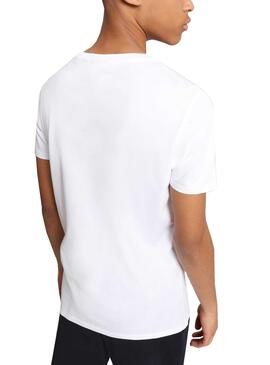 T-Shirt Napapijri Salis Basic Weiss für Junge