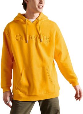 Sweatshirt Superdry CL Soucre Gelb für Herren