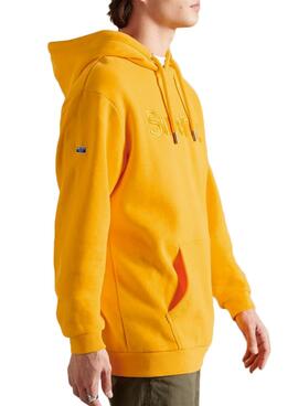Sweatshirt Superdry CL Soucre Gelb für Herren