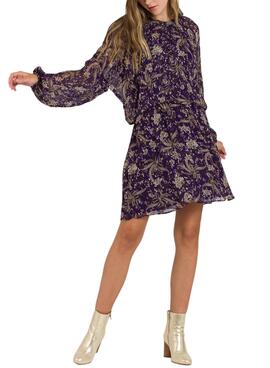 Kleid Naf Naf Mini Lapony Gedruckt Für Damen