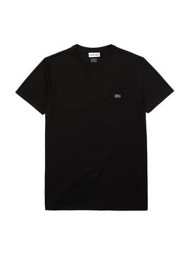 T-Shirt Lacoste TH6709 Schwarz für Herren