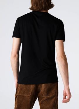 T-Shirt Lacoste TH6709 Schwarz für Herren
