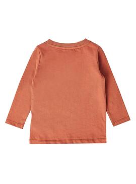 T-Shirt Name It Nelliza Orange für Mädchen