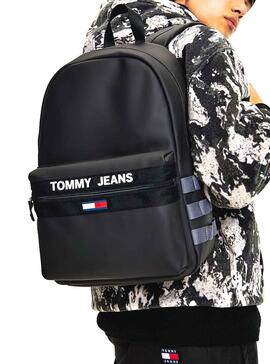 Rucksack Tommy Jeans Essential Twist Schwarz