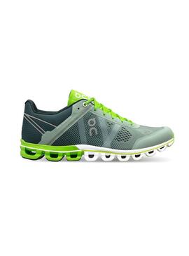 Schuhe On Running Cloud Flow Moss Lime Herren
