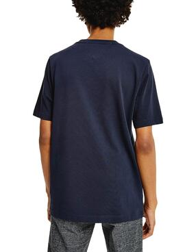 T-Shirt Tommy Hilfiger Icon Roundall Marineblau