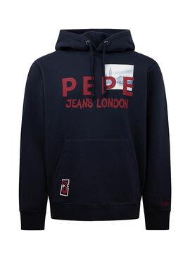Sweatshirt Pepe Jeans Joel Marineblau für Herren