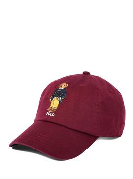 Mütze Polo Ralph Lauren Bear Granatrot für Herren