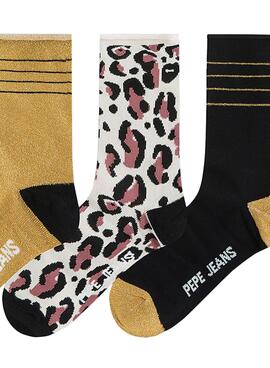 Pack 3 Socken Pepe Jeans Prina für Damen