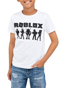 T-Shirt Name It Roblox Nash Weiss für Junge