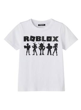T-Shirt Name It Roblox Nash Weiss für Junge