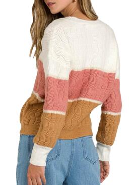 Pullover Naf Naf Streifen Mehrfarbig für Damen