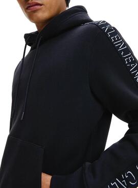 Sweatshirt Calvin Klein Shadow Logo Schwarz Herren