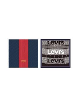 Box  Geschenk 3 Boxer Levis Blau  für Herren