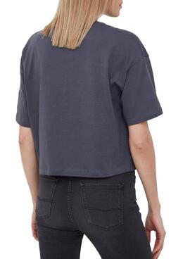 T-Shirt Pepe Jeans Daiana Grau Für Damen