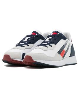 Sneaker Tommy Jeans Track Cleat Mix Runner Rwb
