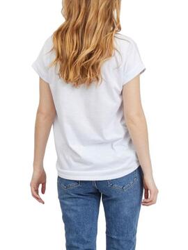 T-Shirt Vila Dreamers Weiss Basic für Damen