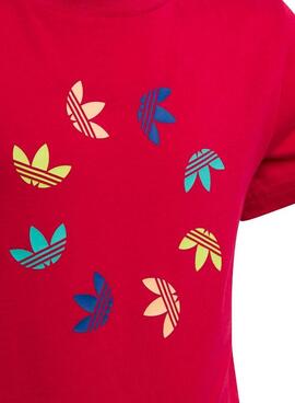 T-Shirt Adidas Adicolor Pink für Junge und Mädchen