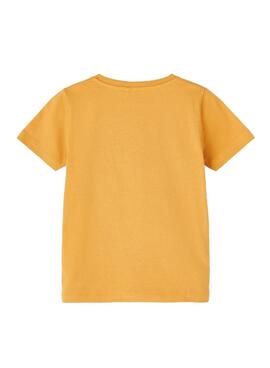 T-Shirt Name It Bertel Gelb für Junge
