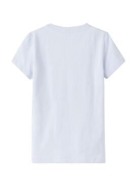 T-Shirt Name It Bark Weiss für Mädchen