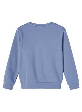 Sweatshirt Name It Broble Blau für Mädchen