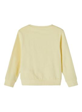 Sweatshirt Name It Tolle Gelb für Mädchen