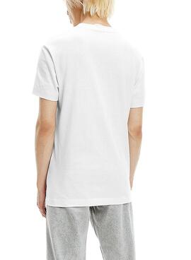 T-Shirt Calvin Klein Repeat Weiss Herren