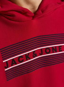 Sweatshirt Jack & Jones Corp Rot für Junge