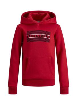 Sweatshirt Jack & Jones Corp Rot für Junge