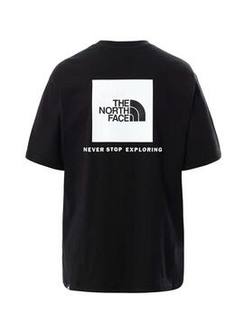 T-Shirt The North Face Entspannter RB Schwarz Damen
